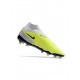 Nike Phantom Gx Elite Df FG Barely Volt Gridiron Barely Grape Soccer Cleats