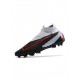 Nike Phantom Gx Elite Df FG Black White Chile Red Soccer Cleats