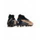 Nike Phantom Gx Elite Df FG Gold Black White Soccer Cleats