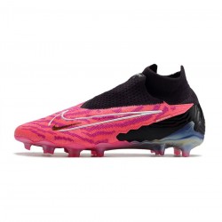 Nike Phantom Gx Elite Df FG Hyper Pink Black White Soccer Cleats