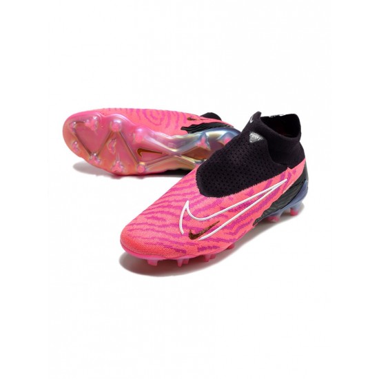 Nike Phantom Gx Elite Df FG Hyper Pink Black White Soccer Cleats