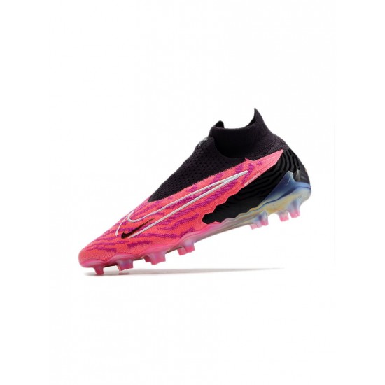 Nike Phantom Gx Elite Df FG Hyper Pink Black White Soccer Cleats
