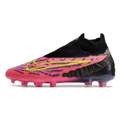 Nike Phantom Gx Elite Df FG Hyper Pink Volt Black Soccer Cleats