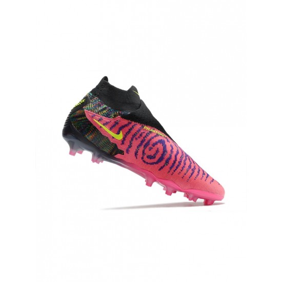 Nike Phantom Gx Elite Df FG Hyper Pink Volt Black Soccer Cleats