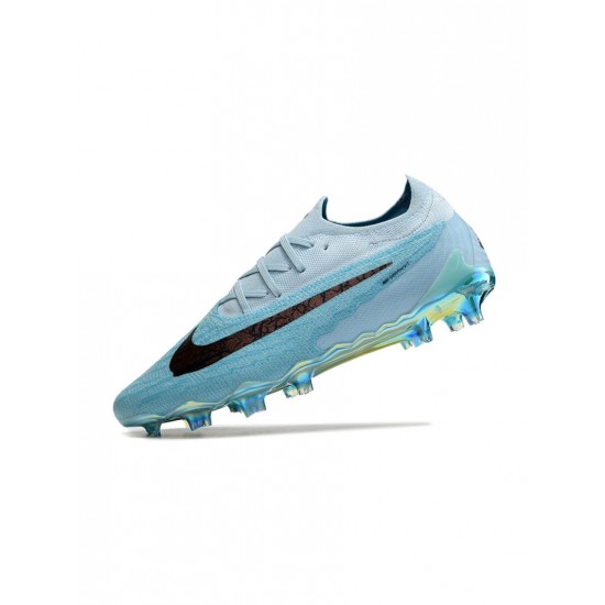 Nike Phantom Gx Elite FG Blue Black  Soccer Cleats