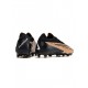 Nike Phantom Gx Elite FG Gold Black White  Soccer Cleats