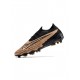 Nike Phantom Gx Elite FG Gold Black White  Soccer Cleats