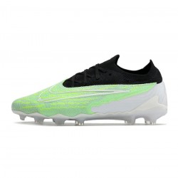 Nike Phantom Gx Elite FG Green Black White  Soccer Cleats