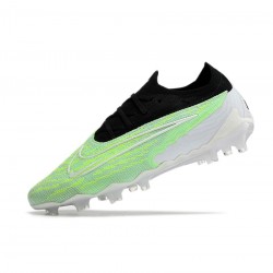 Nike Phantom Gx Elite FG Green Black White  Soccer Cleats