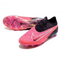 Nike Phantom Gx Elite FG Hyper Pink Black White  Soccer Cleats