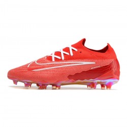 Nike Phantom Gx Elite FG Red White  Soccer Cleats