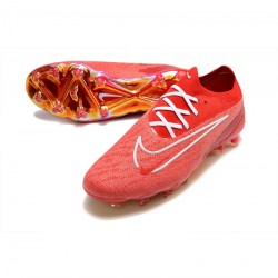 Nike Phantom Gx Elite FG Red White  Soccer Cleats