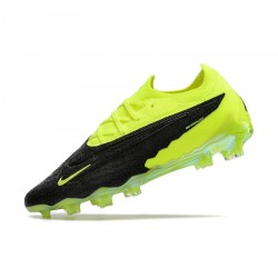 Nike Phantom Gx Elite FG Yellow Black  Soccer Cleats