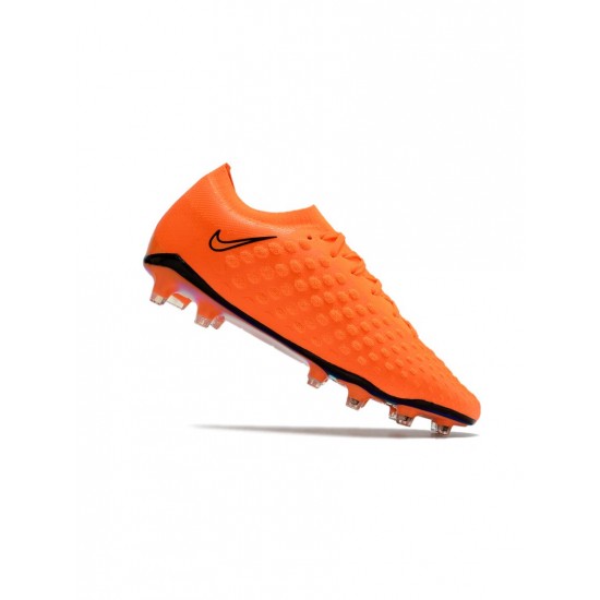 Nike Phantom Ultra Venom Elite FG Orange Black  Soccer Cleats