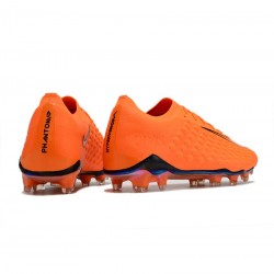 Nike Phantom Ultra Venom Elite FG Orange Black  Soccer Cleats