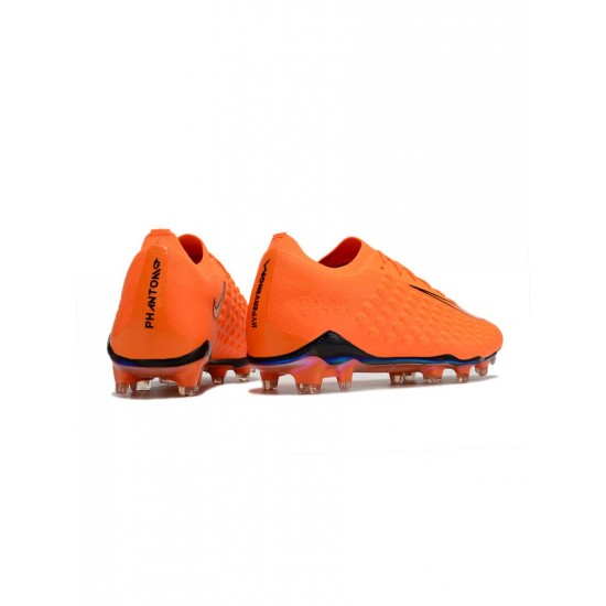 Nike Phantom Ultra Venom Elite FG Orange Black  Soccer Cleats