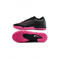 Nike Phantom Ultra Venom Elite TF Black Pink Blast Soccer Cleats