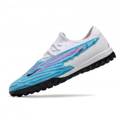 Nike React Phantom Gx Pro TF Blue Pink Black Soccer Cleats