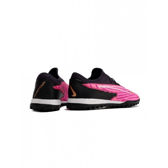 Nike React Phantom Gx Pro TF Pink Black White Soccer Cleats