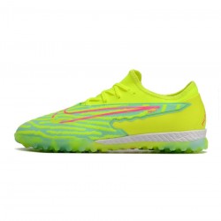 Nike React Phantom Gx Pro TF Yellow Pink Soccer Cleats