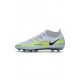 Nike Phantom Gt 2 Df Elite AG Pro Grey Blackened Blue Soccer Cleats