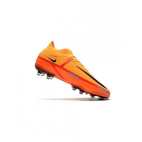 Nike Phantom Gt 2 Df Elite AG Pro Orange Black Total Orange Soccer Cleats