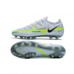 Nike Phantom Gt 2 Elite AG Pro Grey Blackened Blue Soccer Cleats