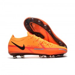 Nike Phantom Gt 2 Elite AG Pro Orange Black Total Orange Soccer Cleats