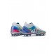 Nike Phantom Gt Elite Df 3d FG Chlorine Blue Pink Blast Opti Yellow Soccer Cleats