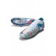 Nike Phantom Gt Elite Df 3d FG Chlorine Blue Pink Blast Opti Yellow Soccer Cleats