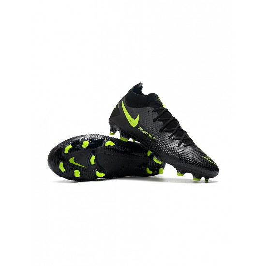 Nike Phantom Gt Elite Df FG Black Volt  Soccer Cleats