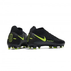 Nike Phantom Gt Elite Df FG Black Volt  Soccer Cleats