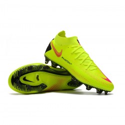 Nike Phantom Gt Elite Df FG Yellow Red  Soccer Cleats