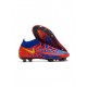 Nike Phantom Gt Elite Dynamic Fit FG Blue Red Yellow  Soccer Cleats