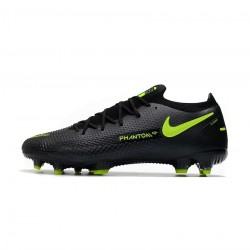 Nike Phantom Gt Elite FG Black Volt  Soccer Cleats