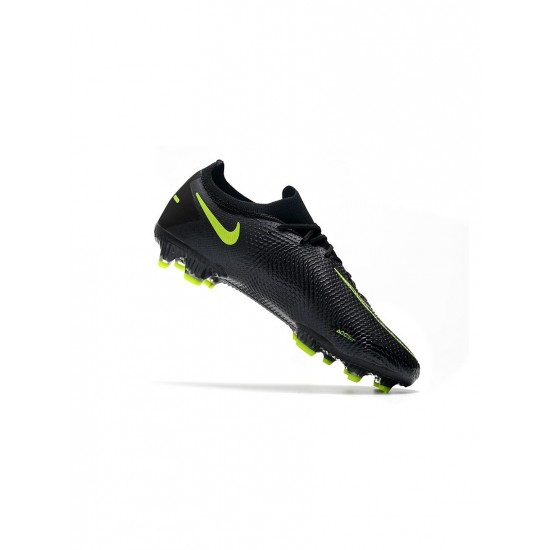 Nike Phantom Gt Elite FG Black Volt  Soccer Cleats