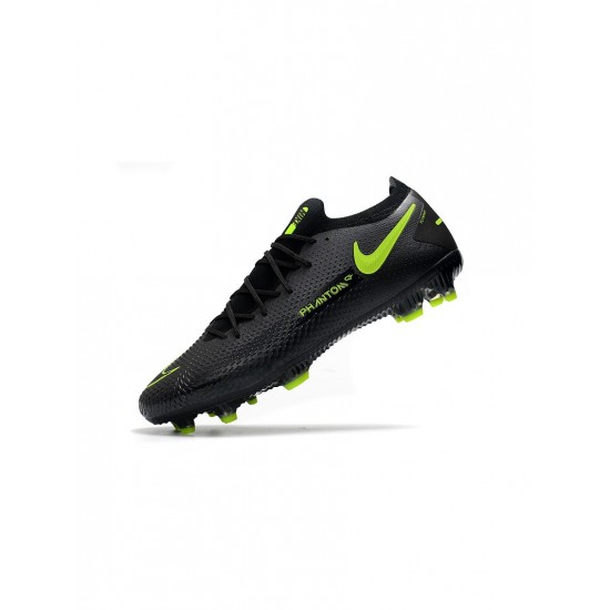 Nike Phantom Gt Elite FG Black Volt  Soccer Cleats