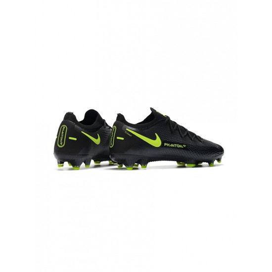 Nike Phantom Gt Elite FG Black Volt  Soccer Cleats