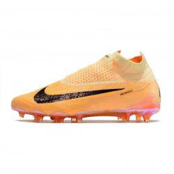 Nike Phantom Gx Elite Df FG Blaze Citron Tint Burgundy Crush Soccer Cleats