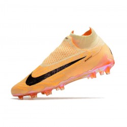 Nike Phantom Gx Elite Df FG Blaze Citron Tint Burgundy Crush Soccer Cleats