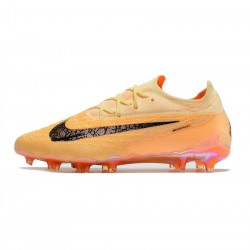 Nike Phantom Gx Elite FG Blaze Citron Tint Burgundy Crush Soccer Cleats