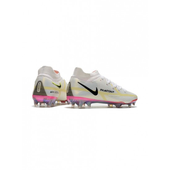 Nike Phantom Gt 2 Toyko Olympics FG Whiteblackbright Crimsonpink Blast Soccer Cleats