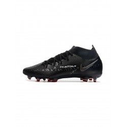 Nike Phantom Gt 2 Elite Df FG Black Dark Smoke Grey Summit White Soccer Cleats