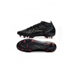 Nike Phantom Gt 2 Elite Df FG Black Dark Smoke Grey Summit White Soccer Cleats