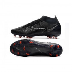 Nike Phantom Gt 2 Elite Df FG Black Dark Smoke Grey Summit White Soccer Cleats