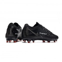 Nike Phantom Gt 2 Elite FG Black Dark Smoke Grey Summit White Soccer Cleats