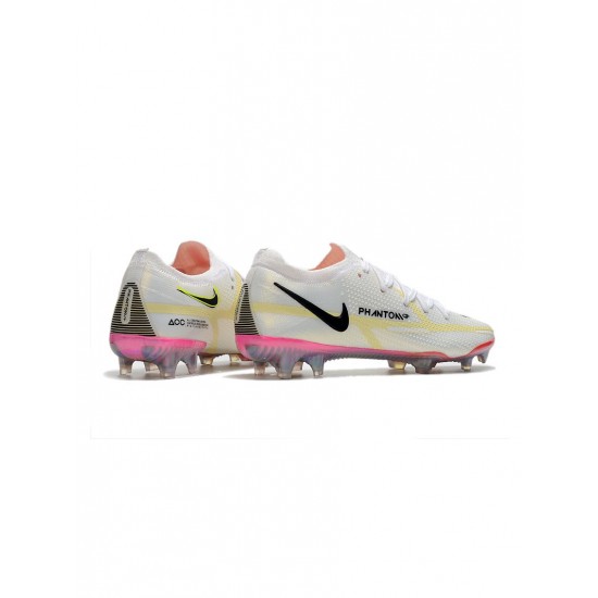 Nike Phantom Gt 2 Low Toyko Olympics FG Whiteblackbright Crimsonpink Blast Soccer Cleats