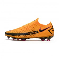 Nike Phantom Gt Elite 3d FG University Gold Black Fireberry Soccer Cleats