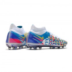 Nike Phantom Gt Elite Df AG 3d Reveal Chlorine Blue Pink Blast Opti Yellow Soccer Cleats