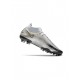 Nike Phantom Gt Elite Df AG Pure Platinum Black Speed Yellow Metallic Silver Soccer Cleats